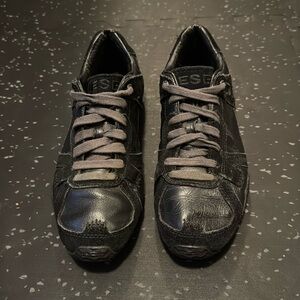 COPY - Black leather Diesel Shoes